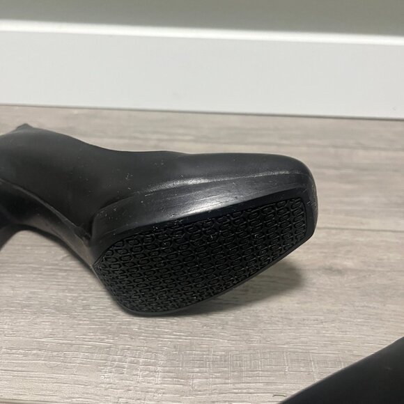 Rockport AdiPrene by Adidas Black Leather Pump Dress Heels Women’s Sz 7.5US/38EU - Picture 6 of 9